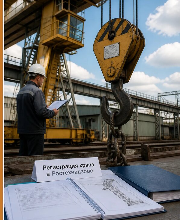 Регистрация крана в Ростехнадзоре в Ивантеевке от 15431 р. | Авеста ОТиПБ